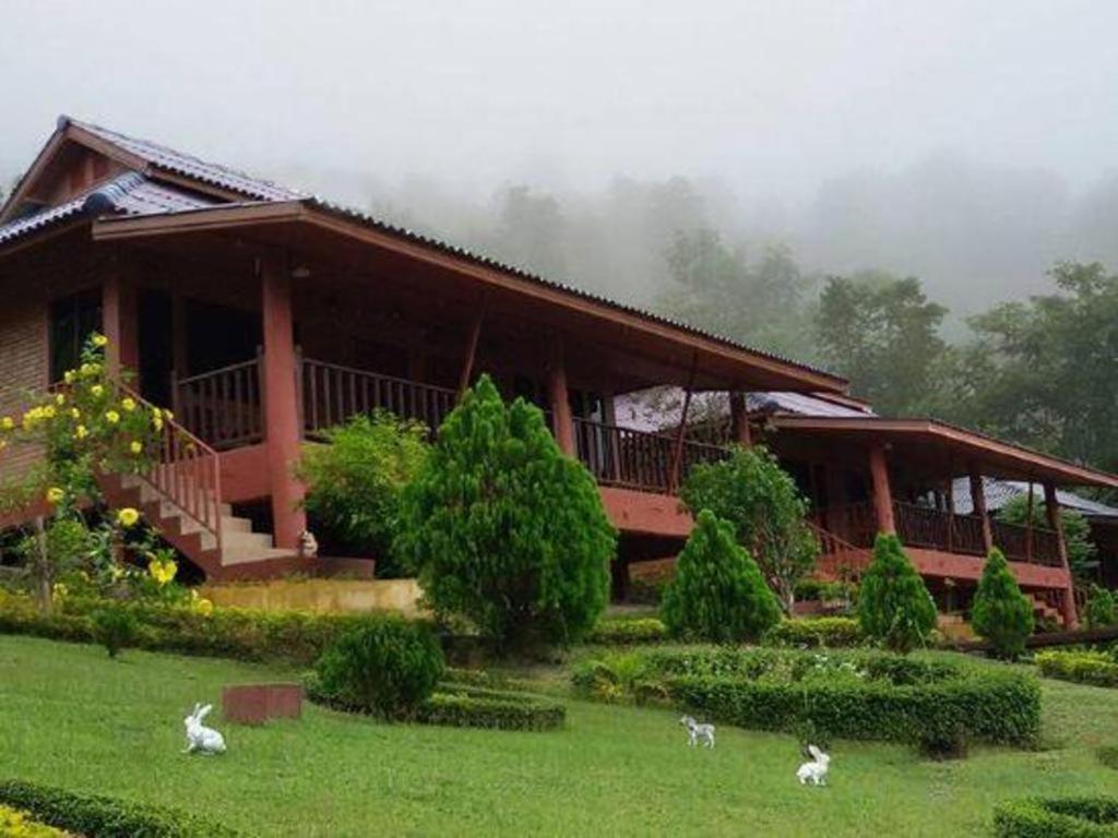 Ban Rai Tin Thai Ngarm Eco Lodge Mae Rim Ngoại thất bức ảnh
