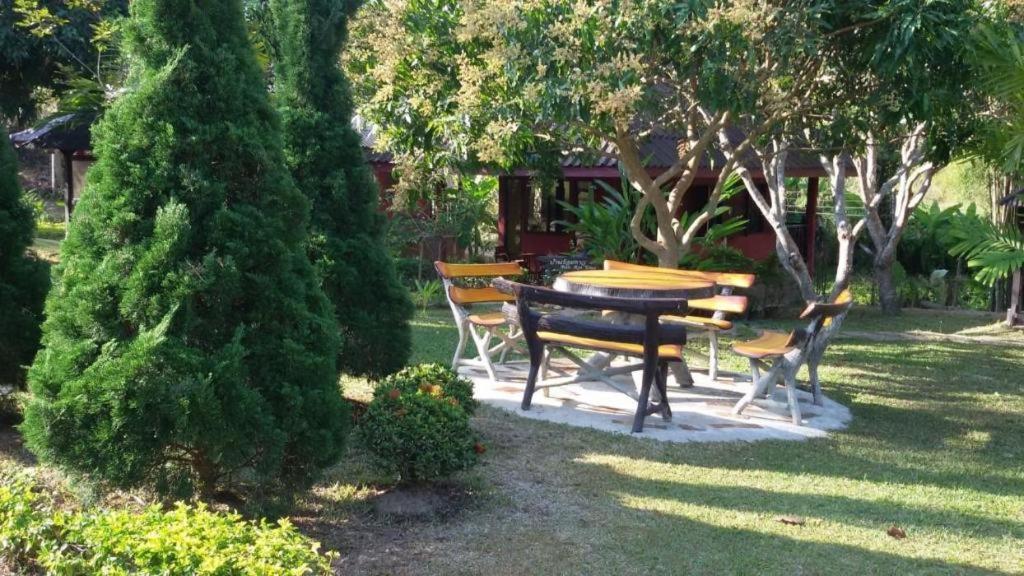Ban Rai Tin Thai Ngarm Eco Lodge Mae Rim Ngoại thất bức ảnh